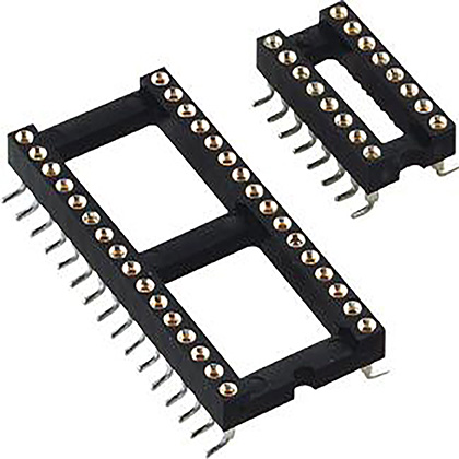 2.54mmMachined Female IC socket SMT